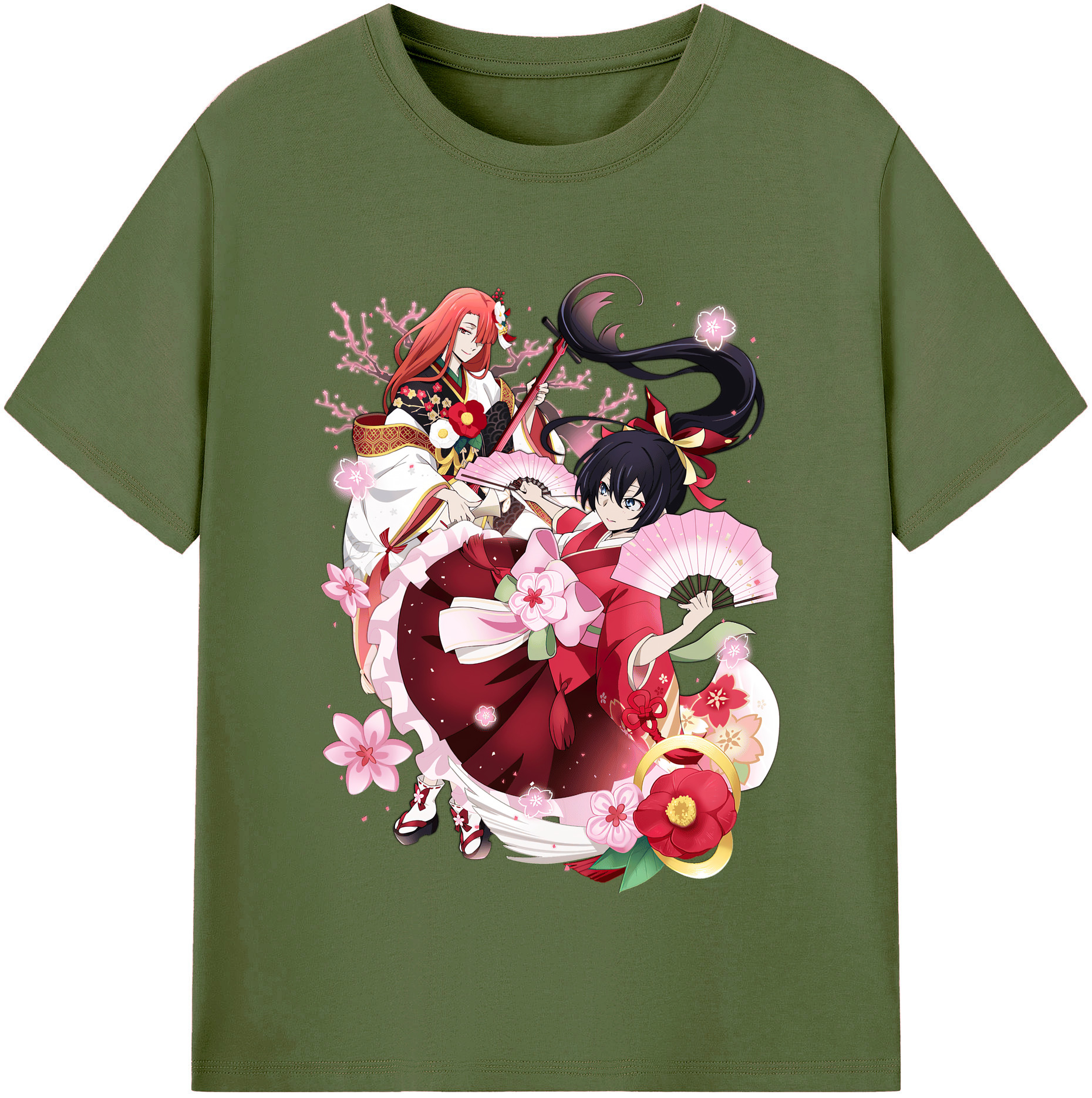 （画像用） 文豪ストレイドッグス Bungo Stray Dogs 綿100％半袖Tシャツ（フロントプリント）